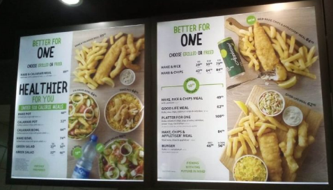 Fishaways Menu